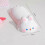 Cute mouse pad keyboard wrist rest support computer armrest office supplies PU mouse pad (white rabbit) s 2