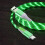 (Style B, Multicolor) 1m Glowing 3A Fast Charging Type-Cle High-Speed Flowing Streamer Light LED Data Transfer USB 1
