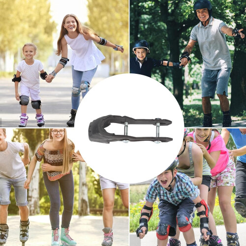 Roller Skate Toe Stopper Block, Long Style Replacement Brake for Inline Skates, Compatible with Most Models, Durable Material 2