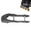 Roller Skate Toe Stopper Block, Long Style Replacement Brake for Inline Skates, Compatible with Most Models, Durable Material 1