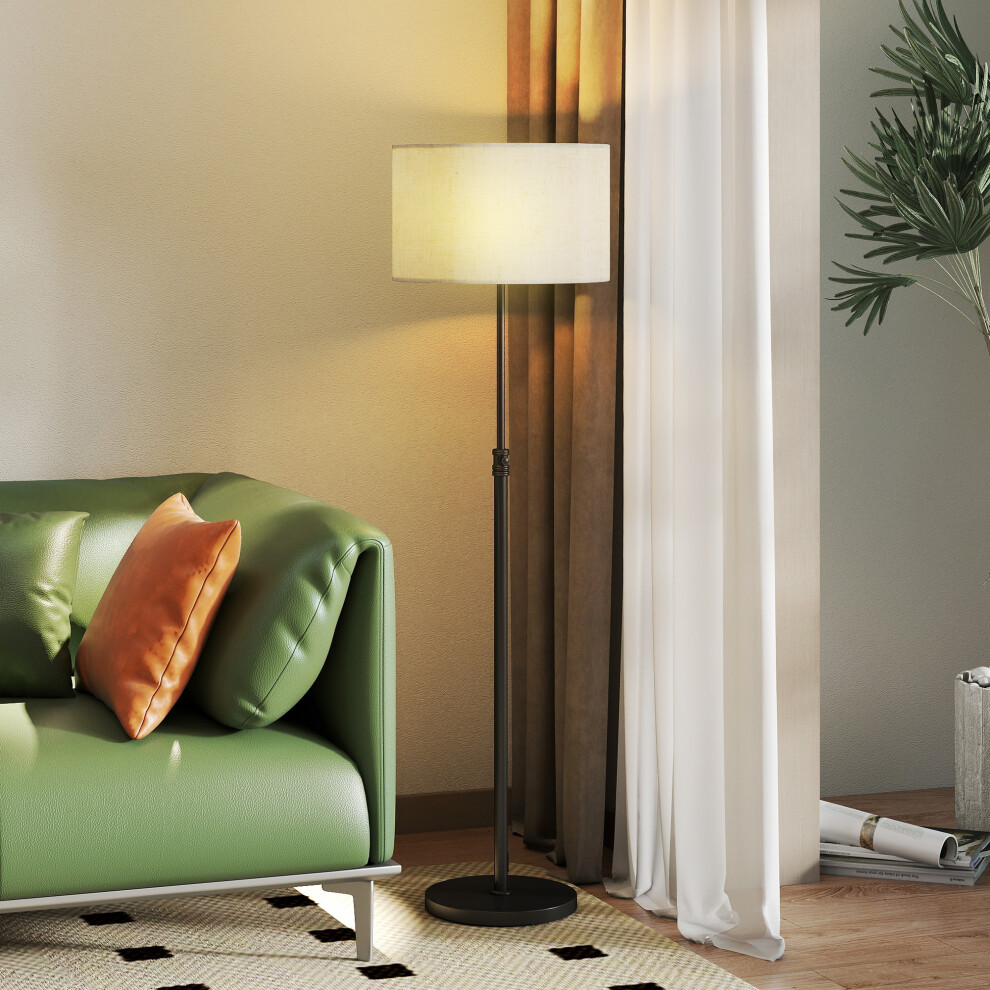 Homcom Modern Dimmable Standing Lamp With Adjustable Colour Temperatures