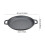 Living And Home (33cm) Pre-Seasoned Round Dual-Handle Cast Iron Grill Pan 7