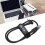 PD100W Câble pour ordinateur portable 0,5 m noir, 20V/5A, Type-C 16