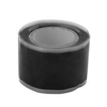 Self-Adhesive Silicone Tape - 2 Rolls Waterproof Insulation Double-Sided Tape for Car, Strong Adhesive Black Lead Tape