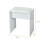 White Vanity Set Open Mirror Makeup Dressing Table Desk with 4 Drawers 8