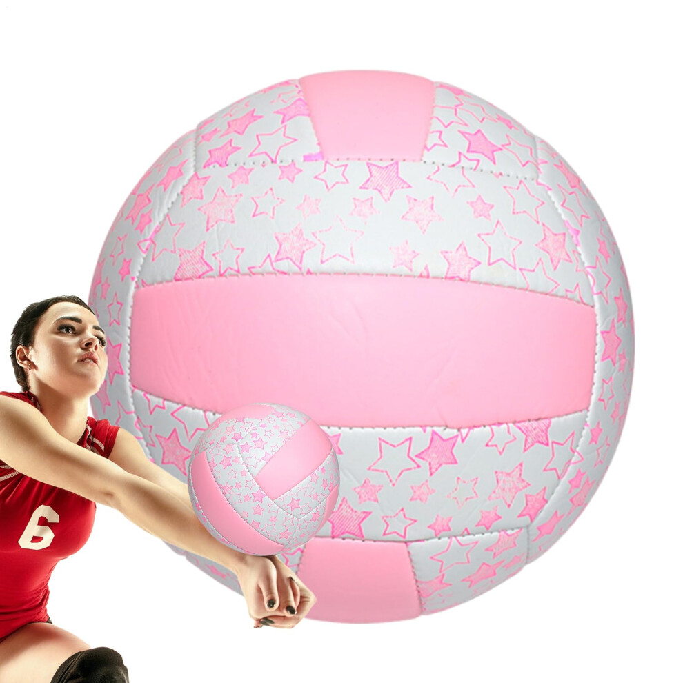 Volleyball Size 5 | PVC Outdoor Training Ball with Elastic Design for All Age Groups, Ideal for Leisure and Sport-image-OPC-PK6JWWR-NEW
