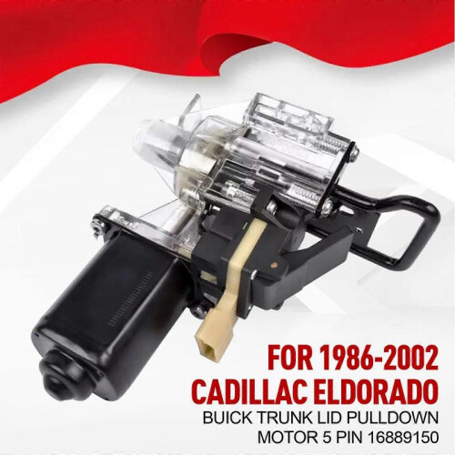 Trunk Lid Pulldown Motor 5 Pin for 1986-2002 Cadillac Eldorado & Buick 2