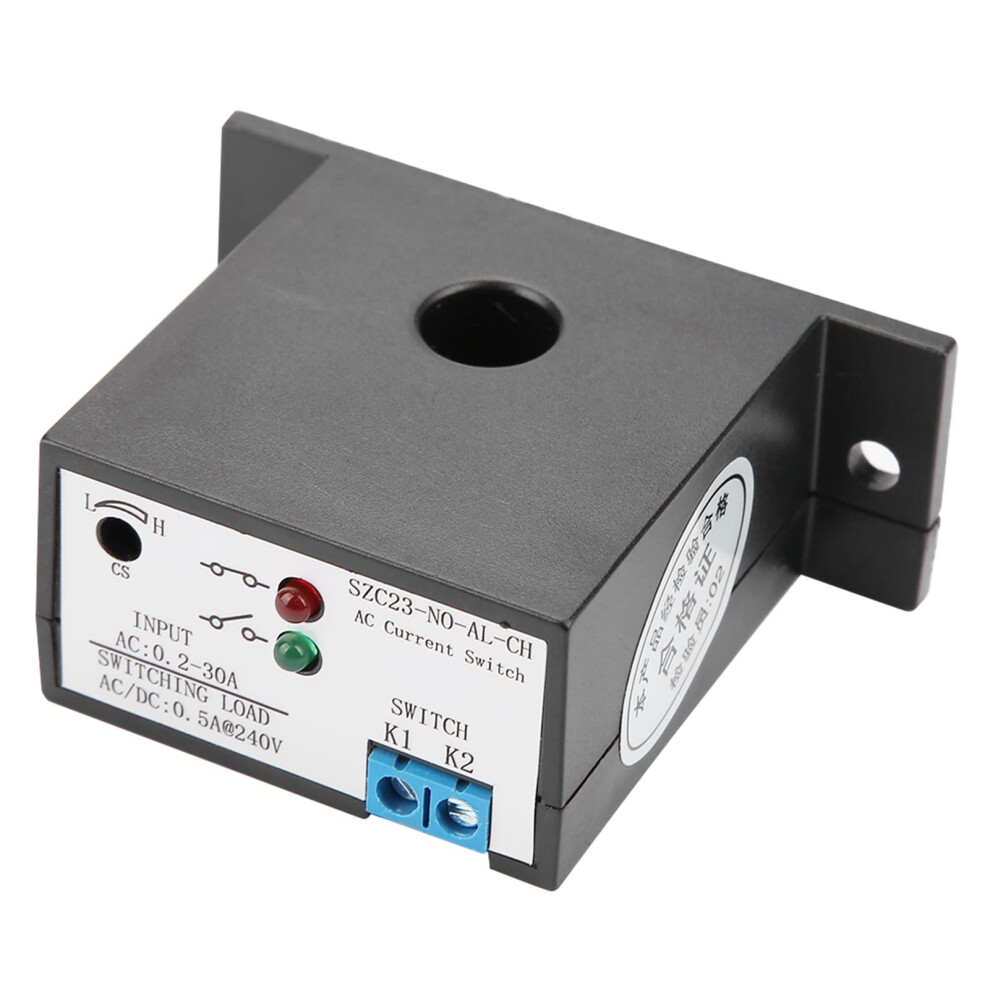 Adjustable Current Measuring Switch For Industrial Use, No External Power Required, 0.2Â30 A Ac Range 6447073224829
