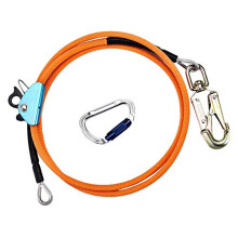 1/2" x 8" Steel Wire Core Flip-Line Kit for Arborist Climbing, Positioning Rope for Tree Climbers and Professionals