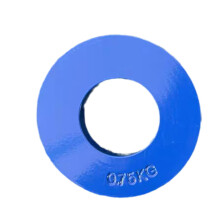 Micro Weight Plate for Barbell - 750g Blue Powerlifting Plate for Strength Training, Compatible with Standard Bars