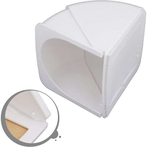 Charging Stack Protective Cover for Outdoor Use, Water-Resistant, White, Compatible with Standard Charging Stacks 1