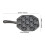 Living And Home 12-Hole Cast Iron Takoyaki Pan 5
