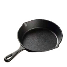 Cast Iron Pot Mini Omelette Pan Non-Stick Small Frying Pan for Eggs and Dumplings Portable Breakfast Cooking Wok