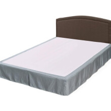 Hotel Bed Skirt Queen Size, Soft Solid Color Bedding, 25 cm Drop, Custom Fade Resistant Design for Bedroom (14,150 x 200 x 25 cm)