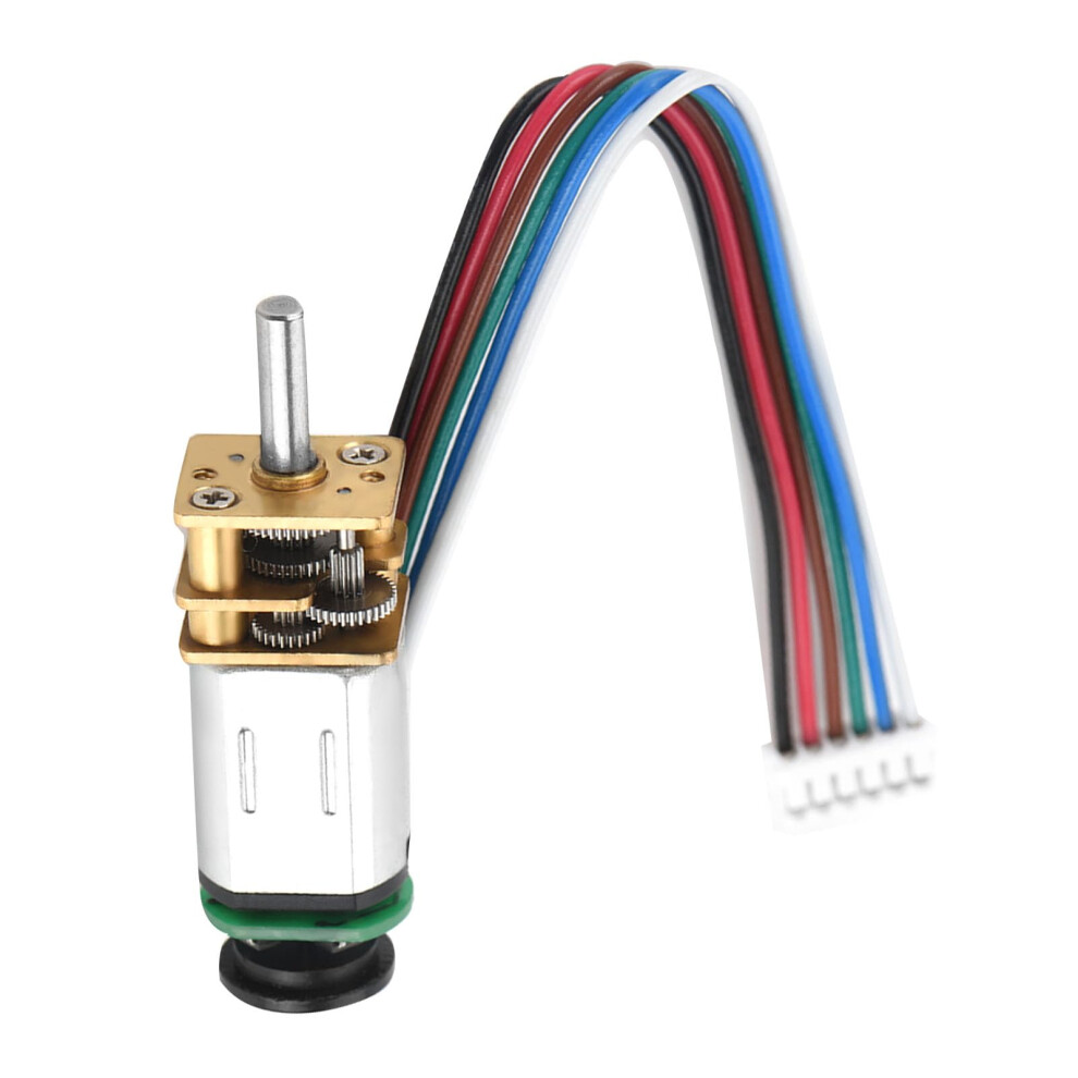 Gbmq-Gm12by20 Gear Motor With Hall Encoder, 6V Low Speed 70Rpm, Low Noise For Electronic Locks And Diy Toy Cars 6038364846495