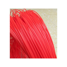 Round Plastic Rattan Mesh Repair Craft Storage Basket 2.5mm Red Durable Artificial Rattan for Home Organization