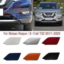 For Nissan Rogue X-trail Xtrail T32 2017 2018 2019 2020 Car Front Bumper Tow Hook Cover Cap Trailer Hauling Eye Cover Lid