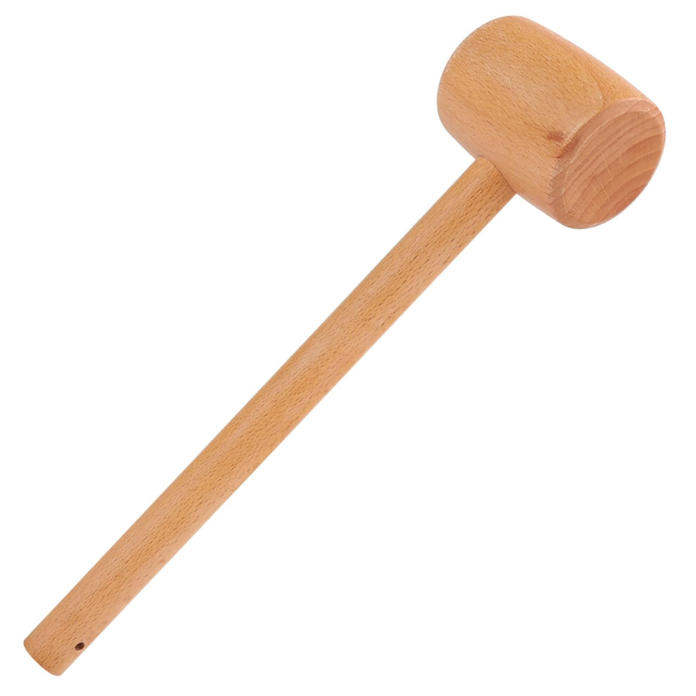 Solid Wood Hammer for Woodworking, Handmade Carving Bee Mallet, Walnut Cracking Tool, DIY Leatherwork Accessory-image-OPC-PK6JZ7P-NEW