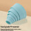 Efficient Scalable Baking Rack for Cake Decoration, Organized Workspace, Multi-Tier Design, Durable Stainless Steel 4