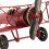 Schöner roter Doppeldecker-Flugzeuganhänger für retro Haus- oder Bürodeko 12