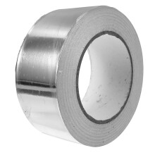 Aluminium Foil Tape 1 Roll Waterproof Gaffer Tape for Insulation, Conductive Aluminum Strips, Thermo Band 50mm Width