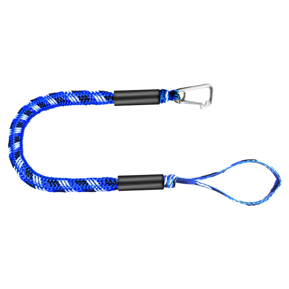 Mooring Lines For Boats - Anchor Line With Carabiner Hook, Blue, 10M, For Pontoon Boats And Water Sports Vehicles 6038364847119