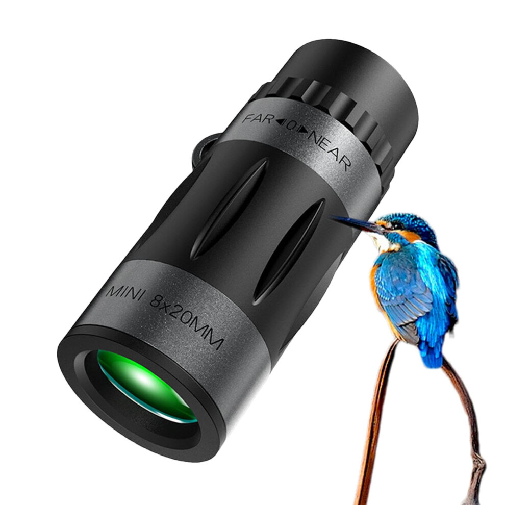 Monocular Telescope Hd 8X20 Handheld For Adults, Lightweight Waterproof Scope For Bird Watching, Hiking, Hunting, Camping 6447073228575