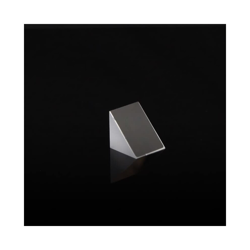 K9 Glass Optical Prism 15Mm Right Angle Inner Reflection Mirror Coated Aluminum Surface Finish Black 6447073228605