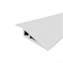 Floor Edge Strips 5 cm - High and Low Transition Carpet Edge Strips for Wooden and Rubber Floors, Plastic Floor Closing Strips