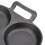Living And Home 4-Hole Cast Iron Frying Pan 5