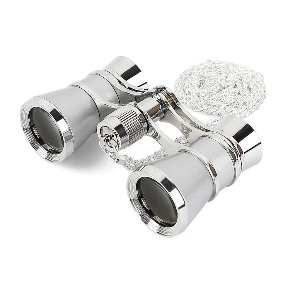 Binoculars 3X25 Portable For Adults And Kids, Color For Bird Watching, Camping, Hiking, And Travel Silver 6447073228940