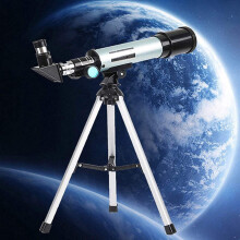 70mm Astronomy Refractor Telescope for Beginners and Adults with 90X Zoom Lens and Clear Low Light Vision