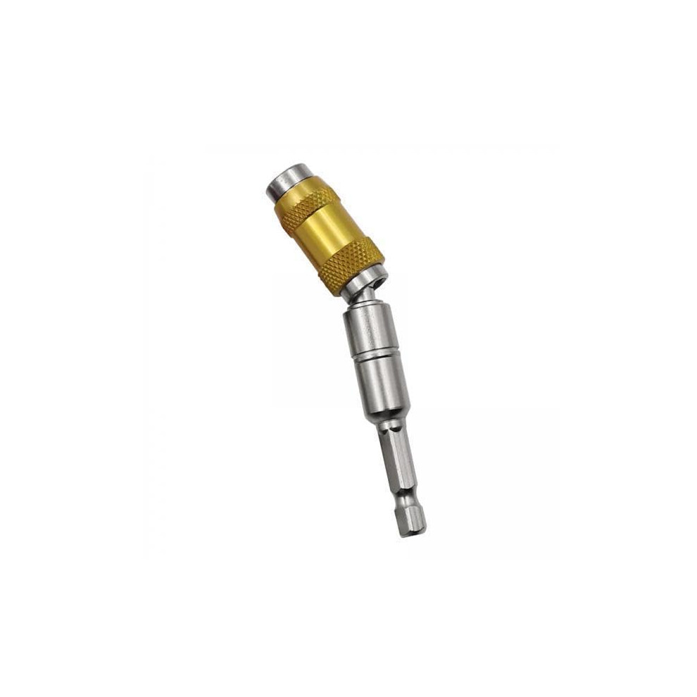 4X 1/4" Magnetic Swivel Bit Holder Flexible Screwdriver Extension For Angled Access And Tight Spaces 6447073229602