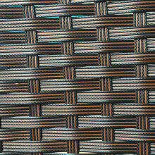 Plastic Rattan Braid Repair Kit, 8mm Synthetic Rattan Weave, 500G for Offices, Hotels, Home Textiles, Brown Color