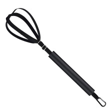 Volleyball Spikes Trainer for Single Person Use, Adjustable Serve Trainer with Resistance Bands, Durable and Portable