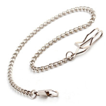 Retro Style Metal Pocket Watch Chains Set of 4 for Jeans Belt, Key Chain, Crafts in Assorted Colors and Designs