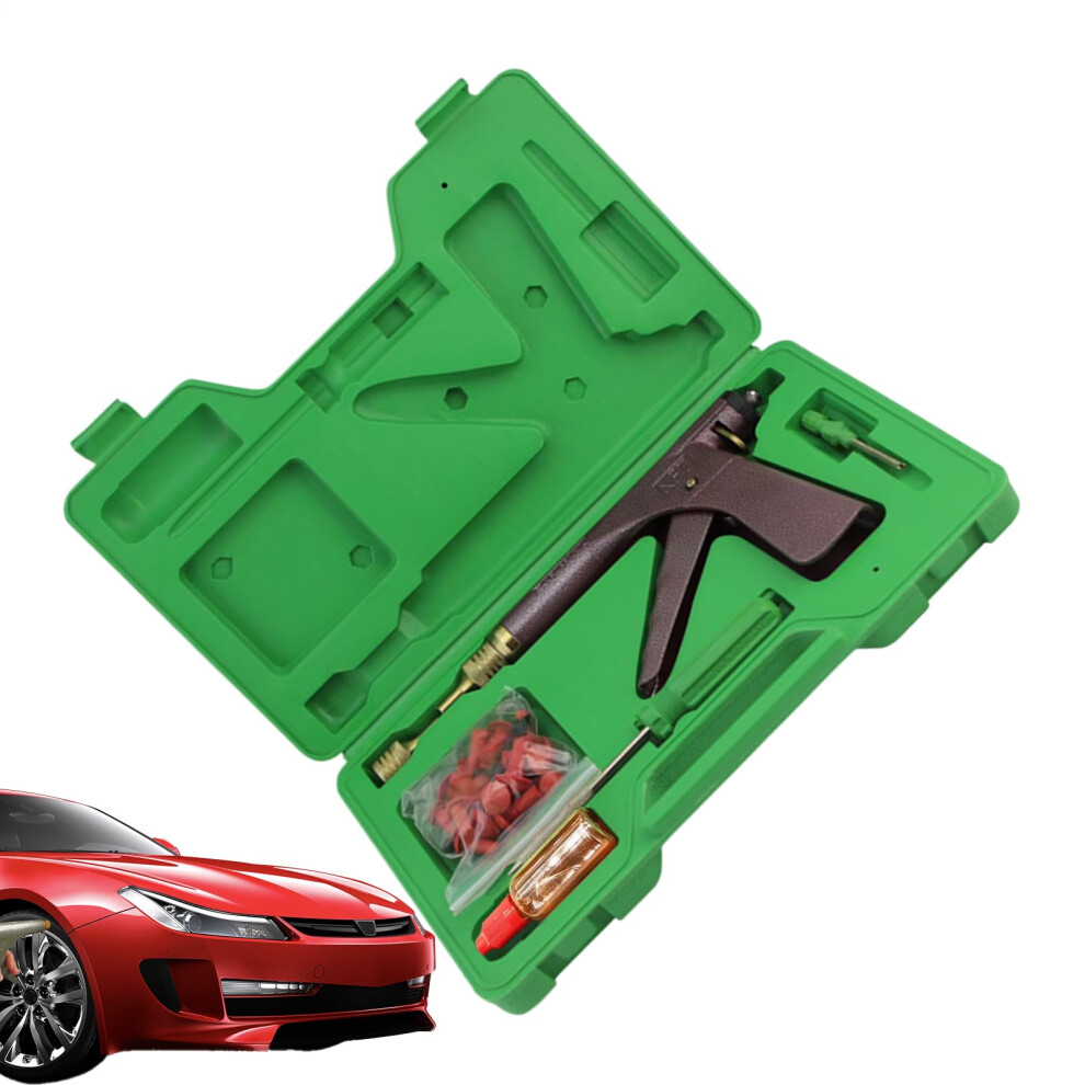 Tire Puncture Repair Kit Â Emergency Roadside Tire Repair Tool Set For Tubeless Tires Â Portable Tire Repair Supplies 6947110713021