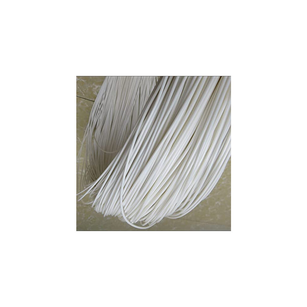 8 Mm Synthetic Rattan Fabric Material For Weaving And Repairing Storage Baskets, Round Plastic Rattan Material Dark/Brown 6447073230134