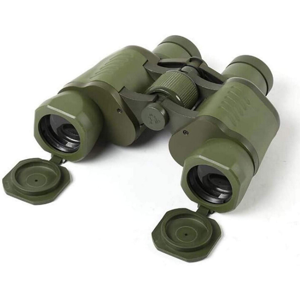 8X40 Hd Professional Binoculars For Adults, Fmc Coated Bak4 Prism, Straight-Through Design For Outdoor Hunting Green/Light 6482260209678