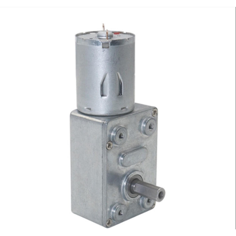 Turbine Speed High Torque Micro Motor Jgy370 24V 30Rpm Permanent Magnet Dc Motor With Speed Controller And Adjustable Worm Gear 6947110713571