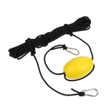 Nylon Sea Rope Float for Key Cable Anchor Line Professional Buoy PVC Yellow 1 Set Durable Canoe Fishing Accessory
