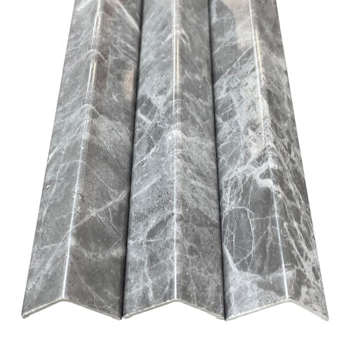 Threshold Strip - PVC Floor Transition Edge Protector for Ceramic Tile, Wallpaper, Cabinets - 4cm/1.57" Style 4