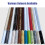 Threshold Strip - PVC Floor Transition Edge Protector for Ceramic Tile, Collision Proof Cabinets, Sharp Corners, 4cm/1.57" Style 4 3