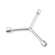 Household Triangular Socket Wrench Metric 10mm 12mm 14mm Three-Prong Tool for Mechanics and DIY Enthusiasts