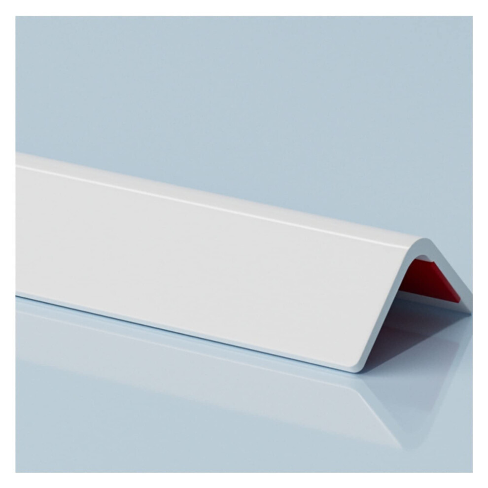 Kantenschutz Eckschutz Für Wände, Weiß-, Selbstklebender Pvc-Schutzeckenpuffer 2.5Cm Für Keramikfliesen Und Möbel Beige
