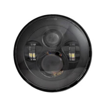 Black Background 7-Inch LED Headlights Round Headlights Automotive Supplies LED Headlights for
