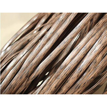 Plastic Rattan Webbing, Rattan Webbing Replica for Basket Repair, DIY Rattan Material in Black 10m
