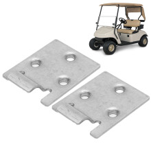 2 Stück Metall-Sitzscharnierplatte für CLUB CAR Medalist 1994+ & MPT – OEM 71610-G01