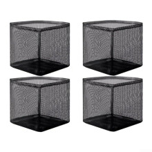 Multipurpose Plant Bags, Breathable Mesh Design for Pond Plants and Garden Herbs, Square Shape, Set of 4