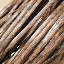 Kunststoff-Rattan-Geflecht 500g, Rattan-Geflecht-Imitat für Korb-Reparatur, Stuhl-Reparatur, Tisch-Dekor, Grau